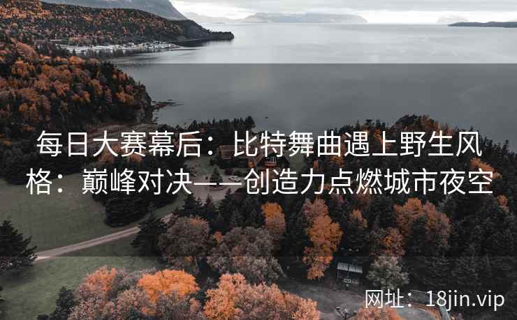 每日大赛幕后：比特舞曲遇上野生风格：巅峰对决——创造力点燃城市夜空
