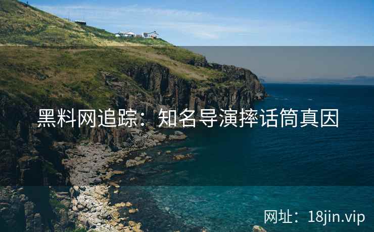黑料网追踪：知名导演摔话筒真因