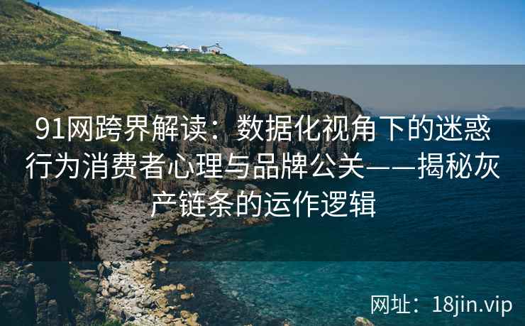 91网跨界解读：数据化视角下的迷惑行为消费者心理与品牌公关——揭秘灰产链条的运作逻辑